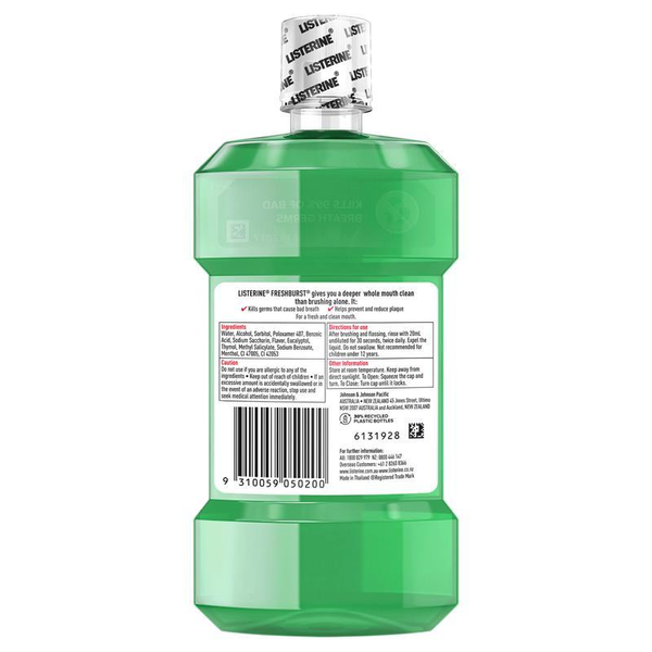Listerine Freshburst Antibacterial Mouthwash 250ml