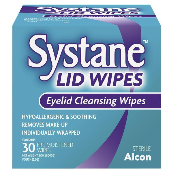 Systane Lid Wipes 30 Eyelid Cleansing Wipes