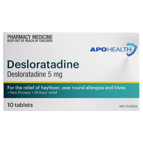APH Desloratadine 5mg 10 Tablets