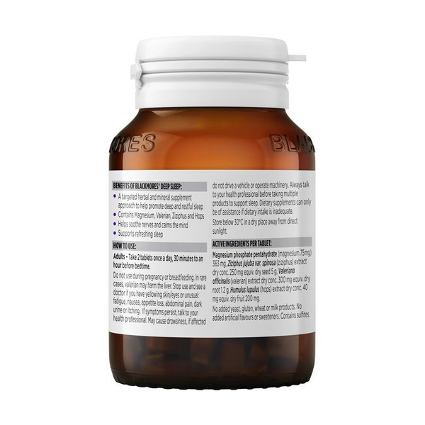 Blackmores Deep Sleep 60 Tablets