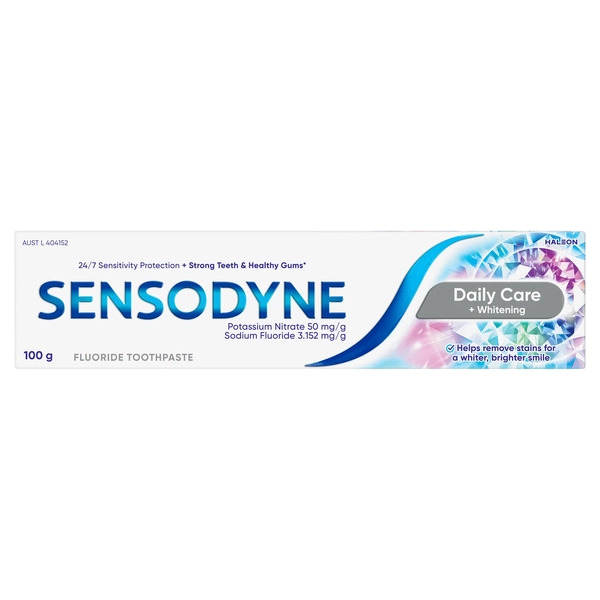 Sensodyne Daily Care + Whitening Toothpaste 100g
