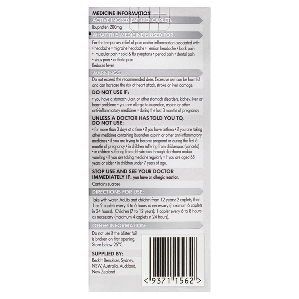 Nurofen 12 Tablets