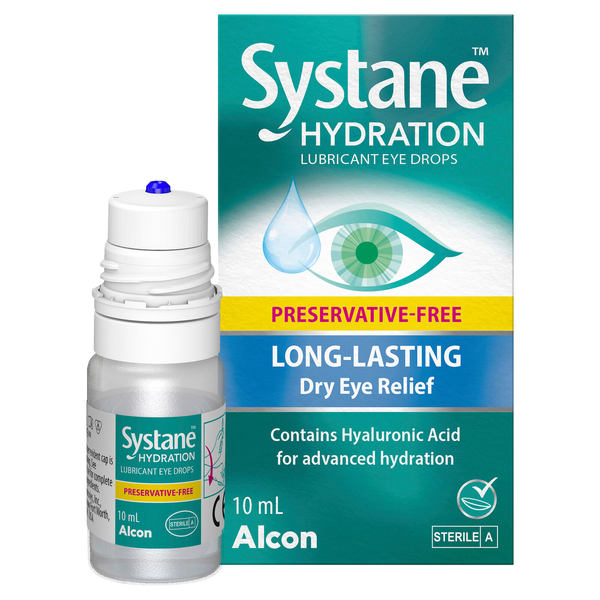 Systane Hydration Lubricant Eye Drops 10ml