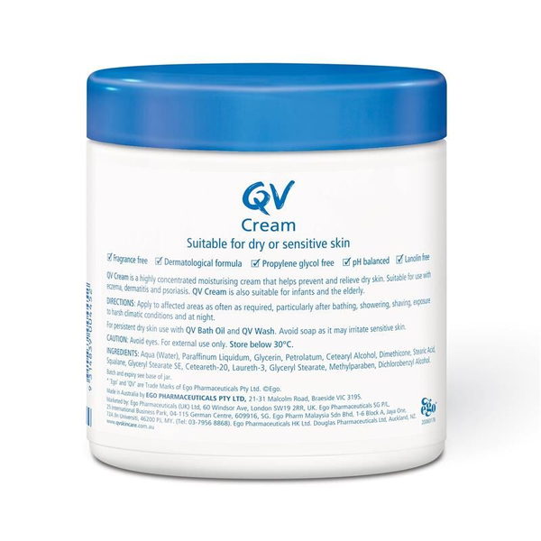 Ego Qv Cream Tub 500g