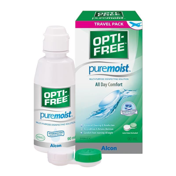 Opti-Free Puremoist Travel Pack 90ml