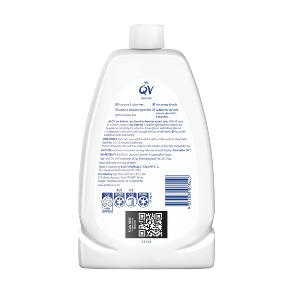 Ego Qv Bath Oil 1L