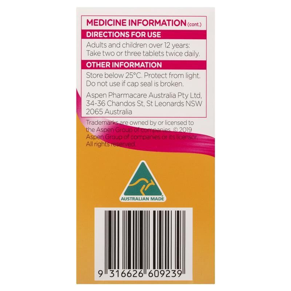 Coloxyl 50mg 100 Tablets