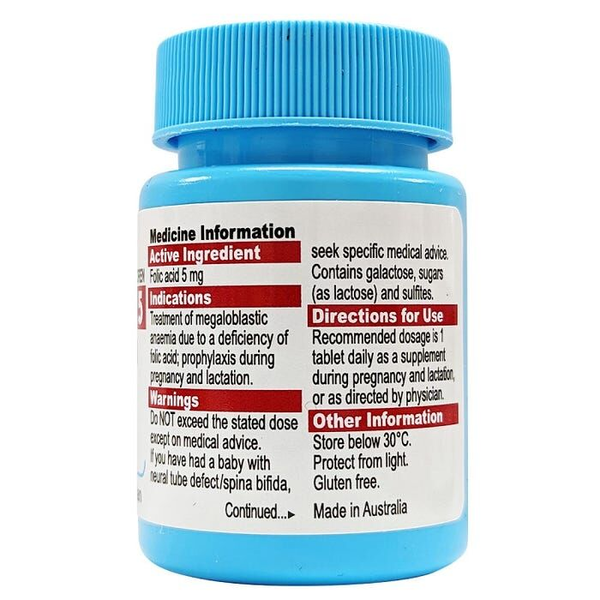 Megafol 5 mg 100 Tablets