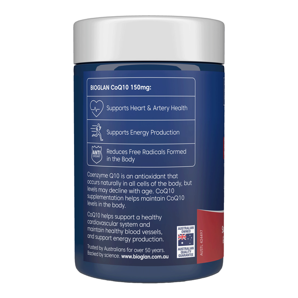 Bioglan CoQ10 150mg 150 Capsules