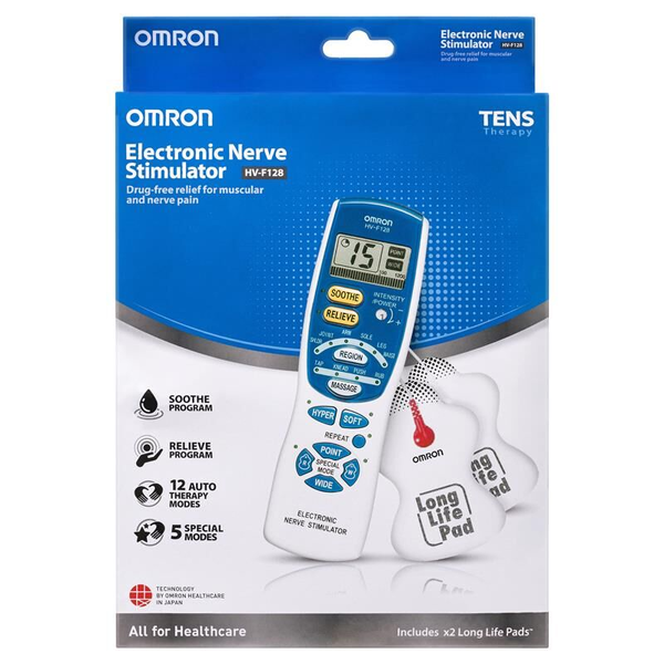 Omron Tens Therapy Electronic Nerve Stimulator HV-F128
