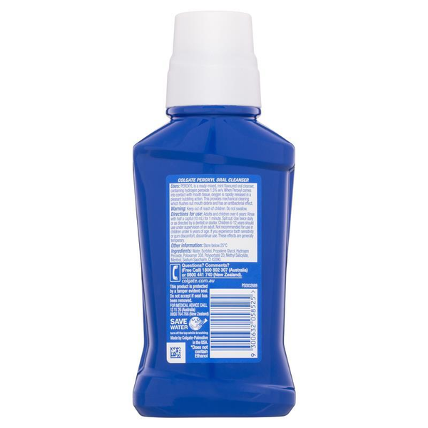 Colgate Peroxyl Oral Hygiene Mouth Rinse Mild Mint 236ml