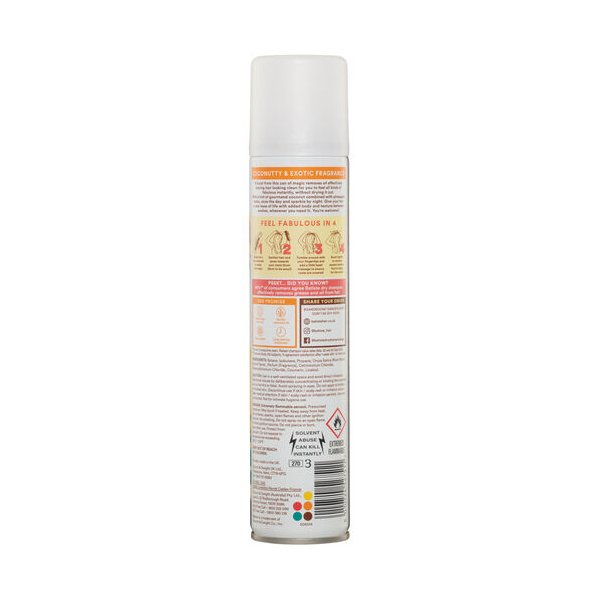 Batiste Dry Shampoo Tropical 200ml
