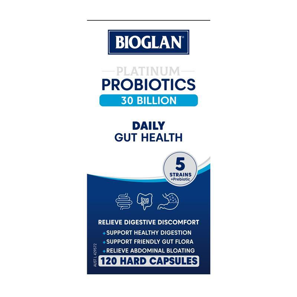 Bioglan Platinum Probiotic 30 Billion 120 Capsules