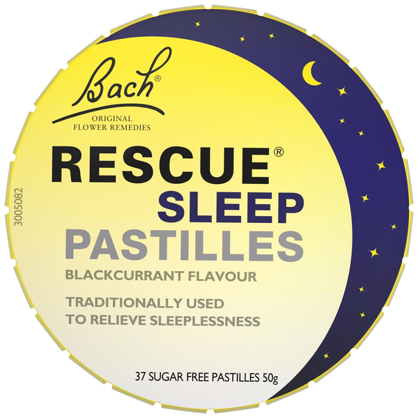 Bach Rescue Sleep Pastilles Blackcurrent 50g