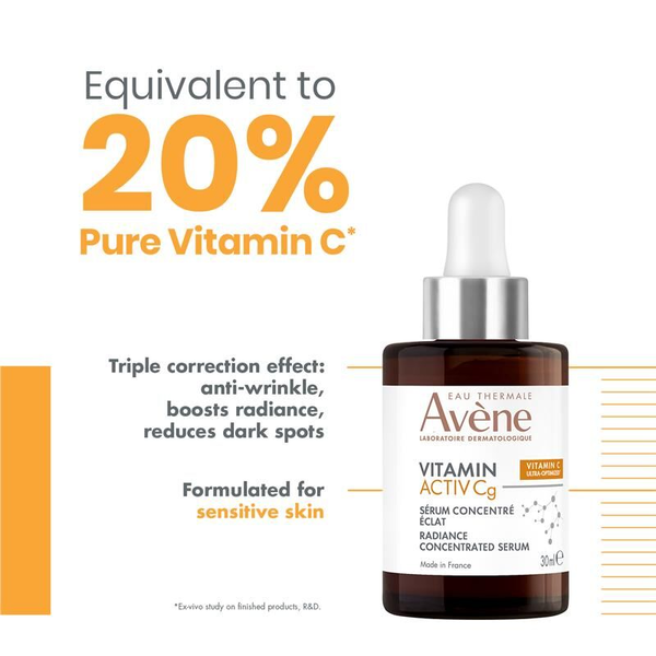 Avene Vitamin Activ Cg Radiance Concentrated Serum 30ml