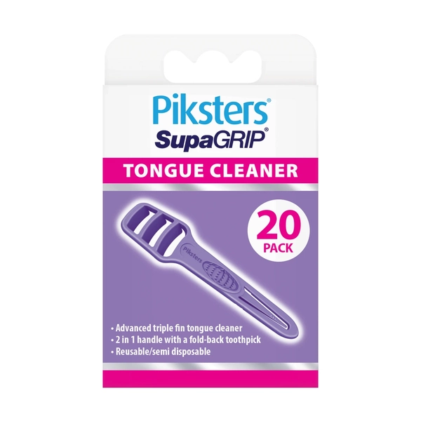 Piksters SupaGRIP Tongue Cleaner 20 Pack