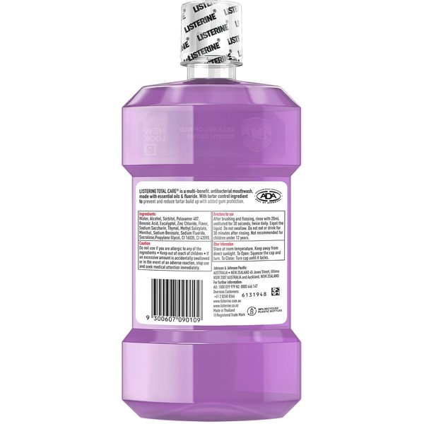 Listerine Total Care Antibacterial Mouthwash 500ml