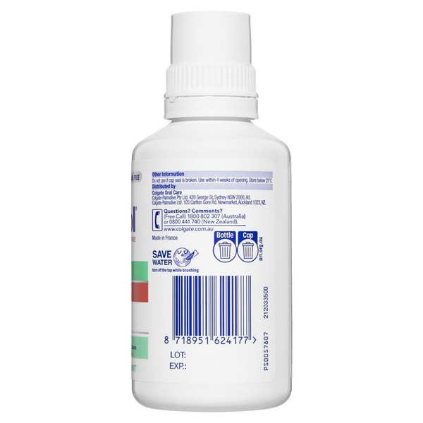 Colgate Savacol Alcohol Free Mint Mouthwash 300ml 