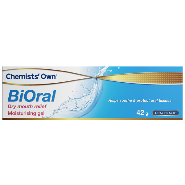 Chemists' Own BiOral Dry Mouth Relief Moisturising Gel 42g