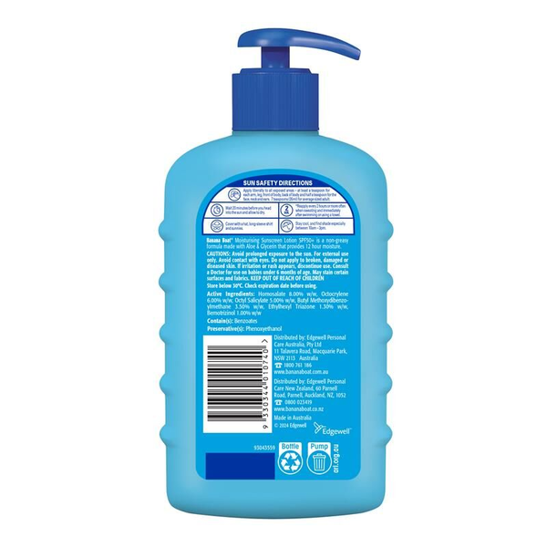 Banana Boat Moisturising Lotion SPF50+ 400g
