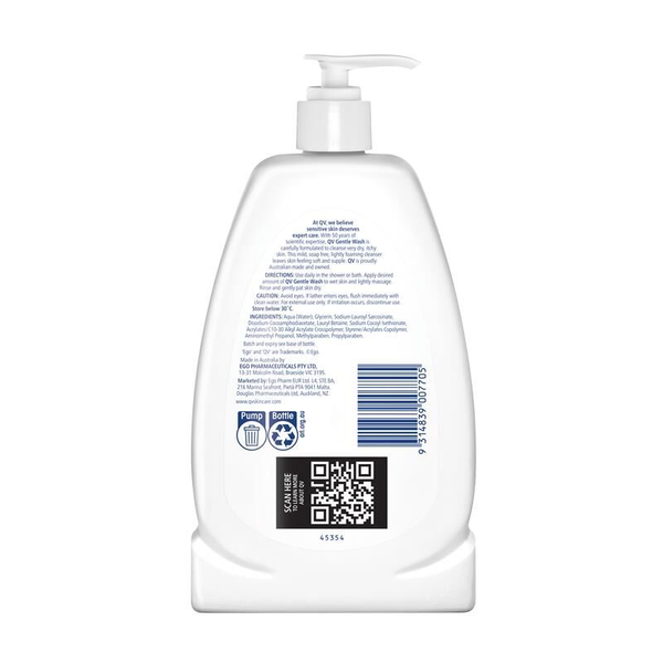 Ego Qv Gentle Wash 350g