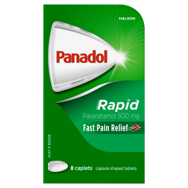 Panadol Rapid 500mg 8 Caplets