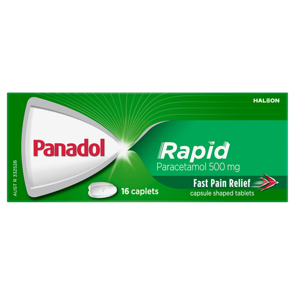 Panadol Rapid 500mg 16 Caplets