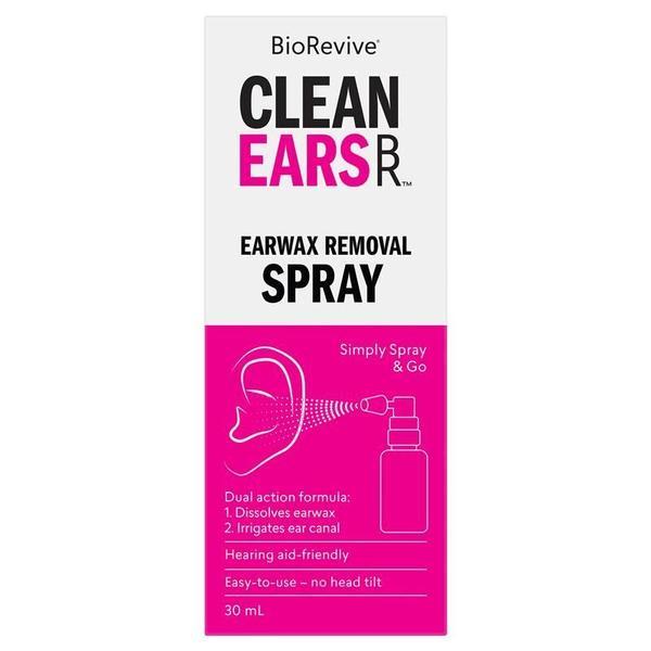 BioRevive Clean Ears Spray 30ml