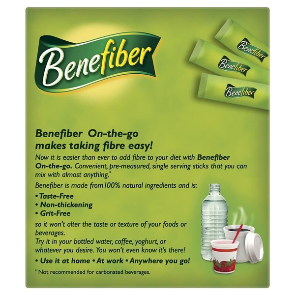 Benefiber On The Go Stick 20 Packs