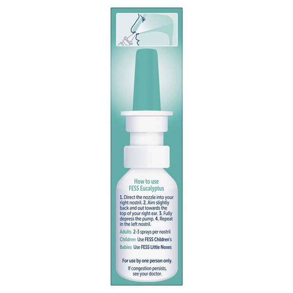 Fess Eucalyptus Saline Nasal Spray 30ml