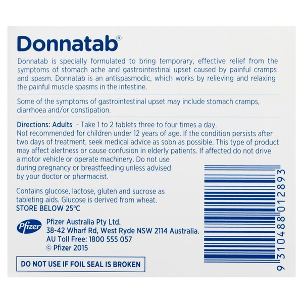 Donnatab 50 Tablets