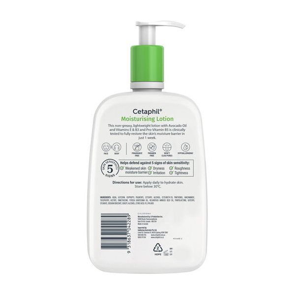 Cetaphil Moisturising Lotion 1L