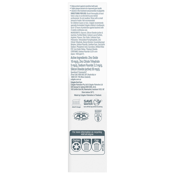 Colgate Total 12 Sensitivity + Gum Health Double Mint Toothpaste 115g