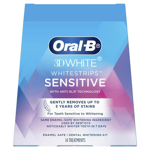 Oral B White Whitestrips Sensitive 14 Treatments