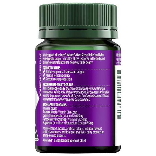 Nature's Own Stress Relief and Calm 30 Capsules