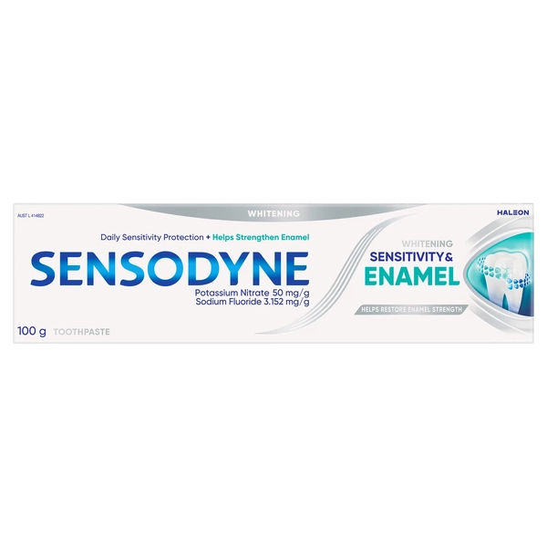 Sensodyne Sensitivity & Enamel Whitening Toothpaste 100g