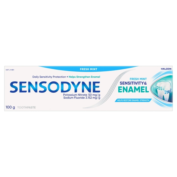 Sensodyne Sensitivity & Enamel Fresh Mint Toothpaste 100g