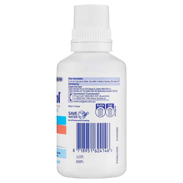 Colgate Savacol Alcohol Free Fresh Mint Mouthwash 300ml 