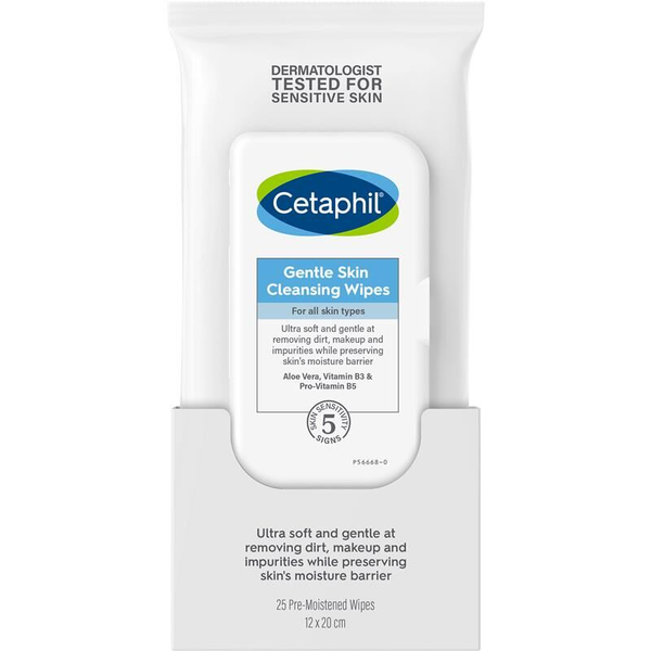 Cetaphil Gentle Skin 25 Cleansing Wipes