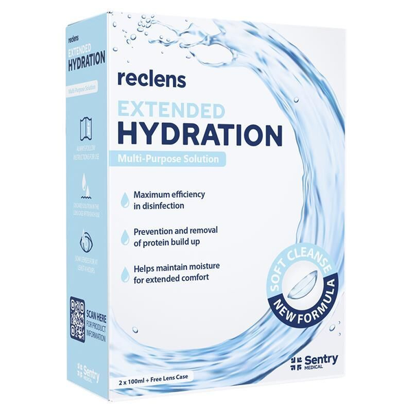Reclens Extended Hydration Multi-Purpose 2 X 100ml