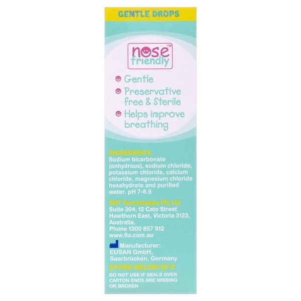 3X Flo Baby Saline Nasal Drops 15ml