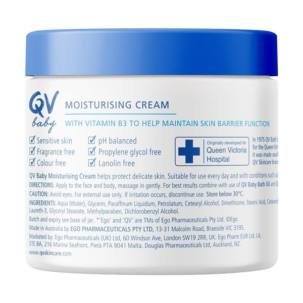 Ego Qv Baby Moisturising Cream 250g