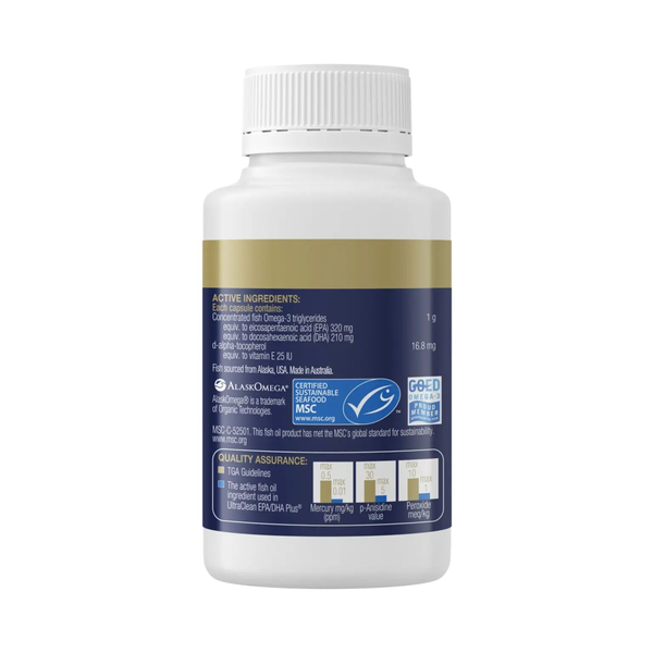 BioCeuticals UltraClean EPA/DHA Plus 60 Capsules