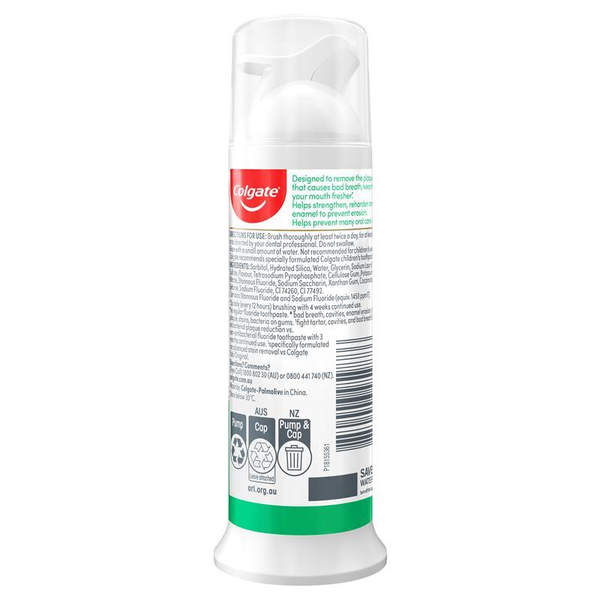 Colgate Total Active Fresh Toothpaste Pump 100g