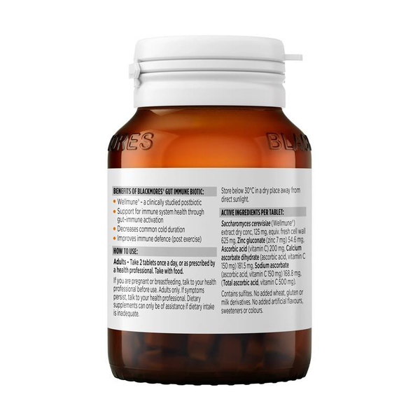 Blackmores Gut Immune Biotic 60 Tablets