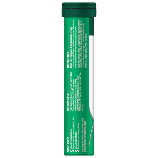 Nature's Own Magnesium + Energy 20 Effervescent Tablets