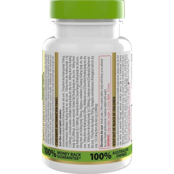 Caruso's 8 Mushrooms Complex 60 Tablets