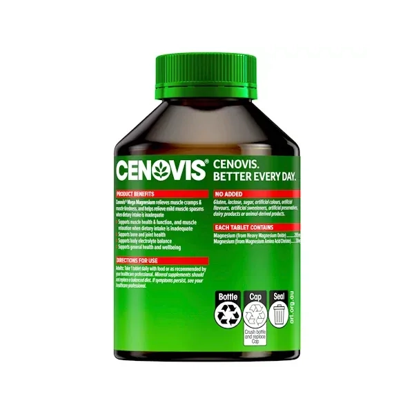 Cenovis Mega Magnesium 200 Tablets
