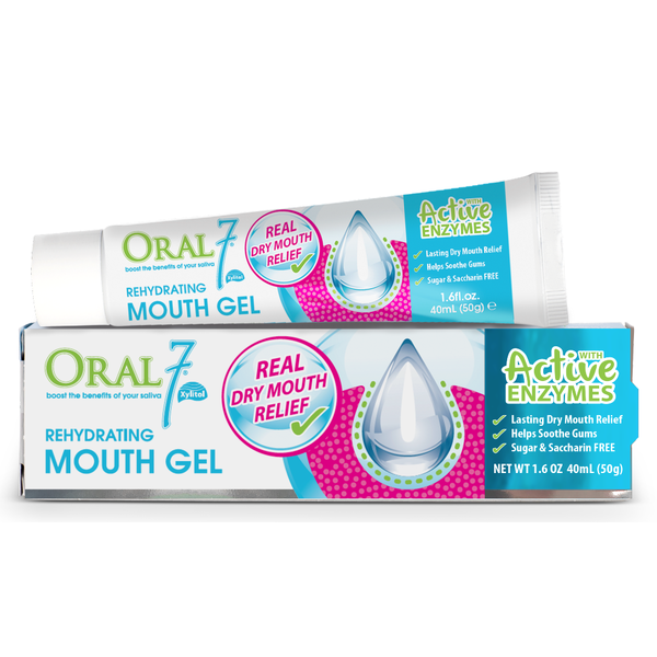 Oral 7 Mouth Gel With Active Enzymes 40ml (50g) Real Dry Mouth Relief
