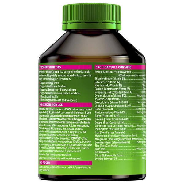 Cenovis Once Daily Women's Multi 100 Capsules
